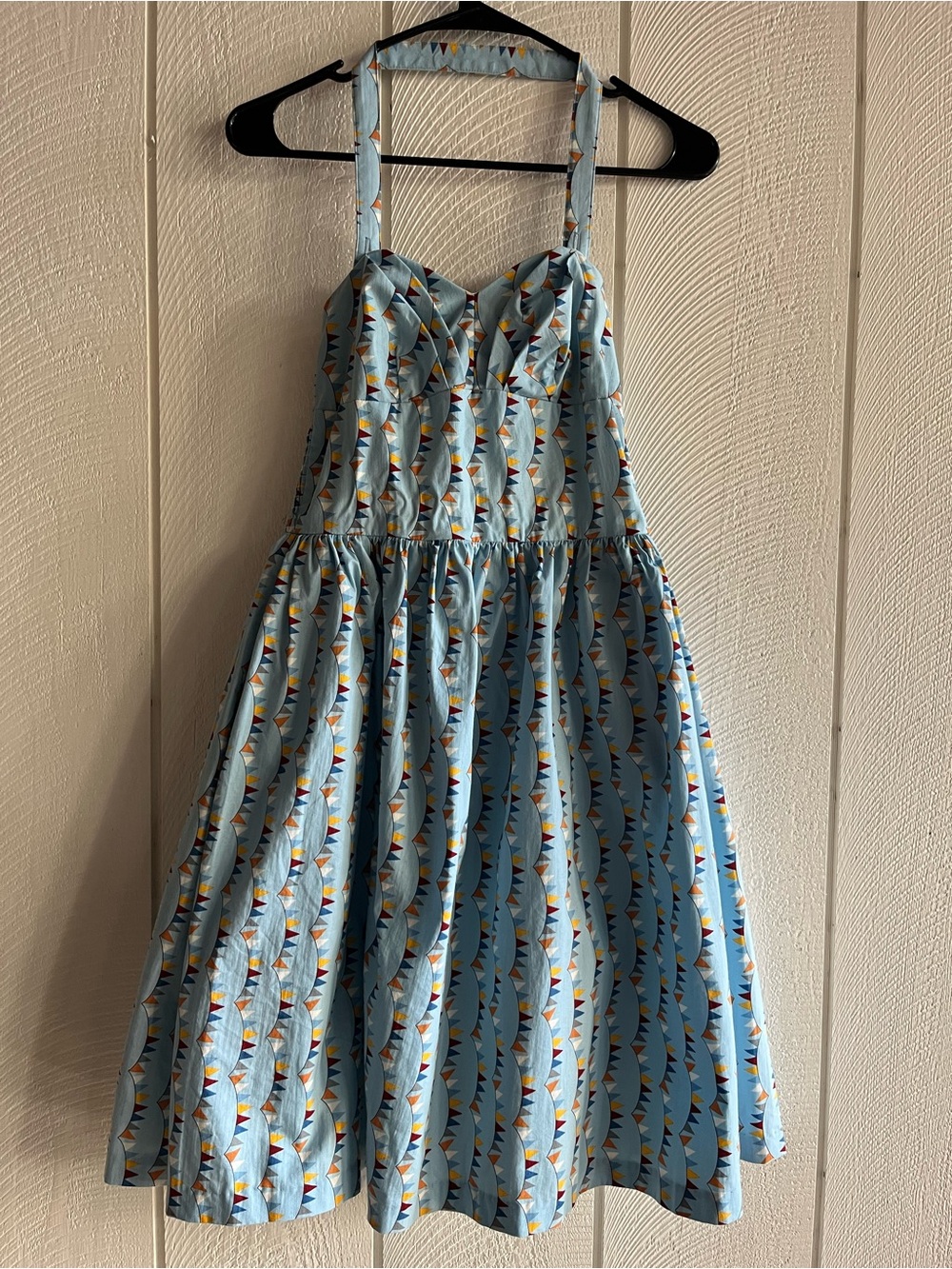 Myrtlewood of California Light Blue Halter Dress - Picture 4 of 10